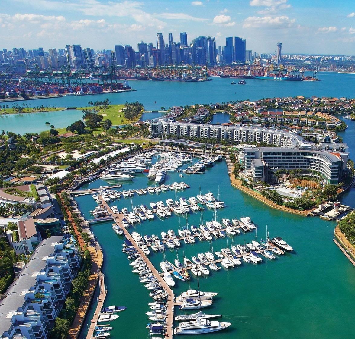 Marina aerial
